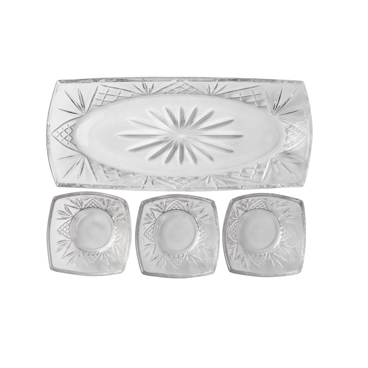 Paris Tray with 3 Small Bowls