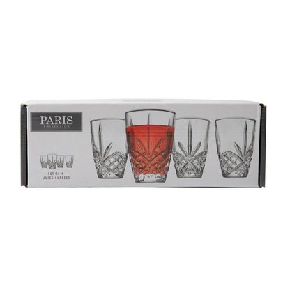 Paris Juice Glass Set of 4