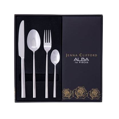 Jenna Clifford Alba 16pce Cutlery Set