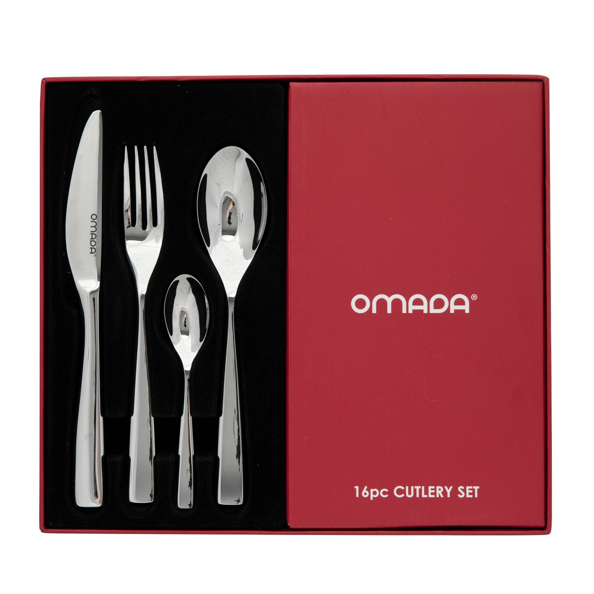 Omada Casino 16 Piece 18/10 Cutlery Set