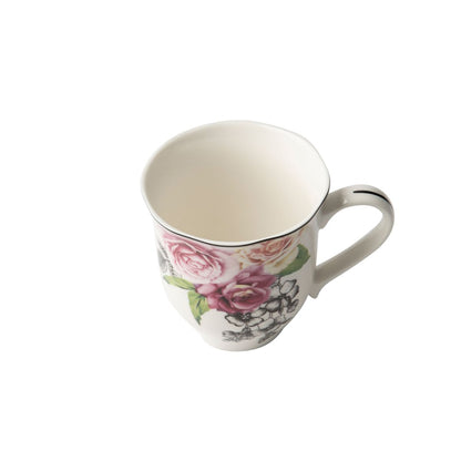 Jenna Clifford Wavy Rose Mug Set of 4