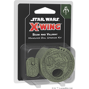 Star Wars X-Wing 2nd Edition: Scum Maneuver Dial Upgrade Kit